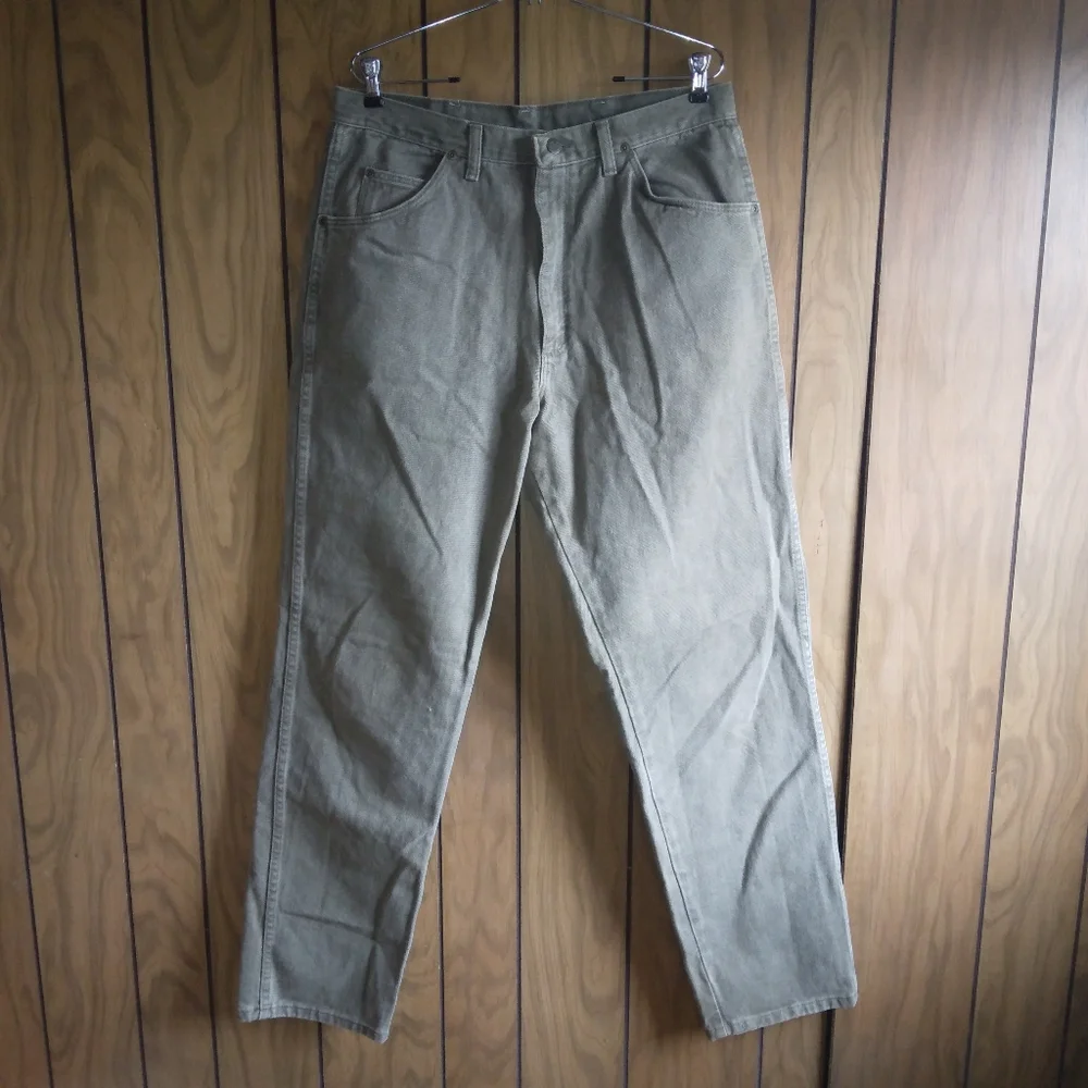 JEANS Wrangler Made in USA 7 belt carrier jeans, size 36 x 34